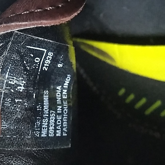 Bostonian Brown Leather Wenham Cap Toe Oxford Derby Shoes Size 11 - Picture 6 of 7